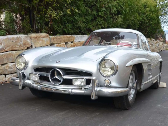 a classic mercedes benz motor car
