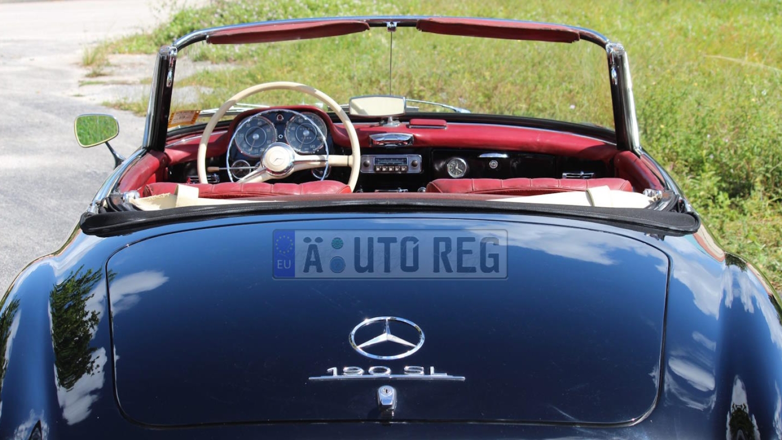 Historic licence plates for classic cars in Spain